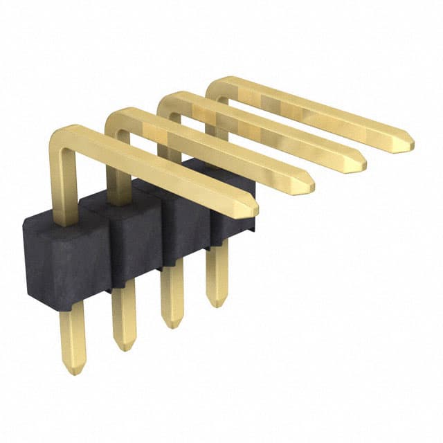929550-01-04-EU CONN HEADER R/A 4POS 2.54MM