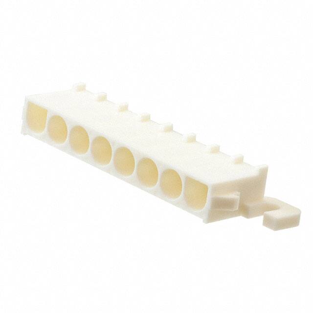DME-M-08-RA-E CONN HEADER R/A 8POS 6.35MM