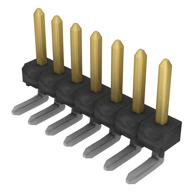 TSW-107-08-L-S-RA CONN HEADER R/A 7POS 2.54MM
