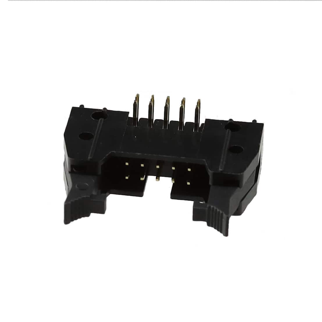 MHR-10-HUAL CONN HEADER R/A 10POS 2.54MM