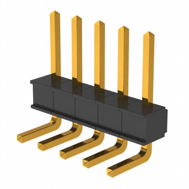 929648-01-05-EU CONN HEADER R/A 5POS 2.54MM