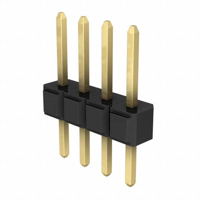 929647-09-04-EU CONN HEADER VERT 4POS 2.54MM