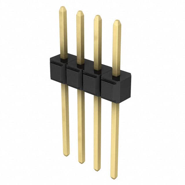 929647-03-04-EU CONN HEADER VERT 4POS 2.54MM