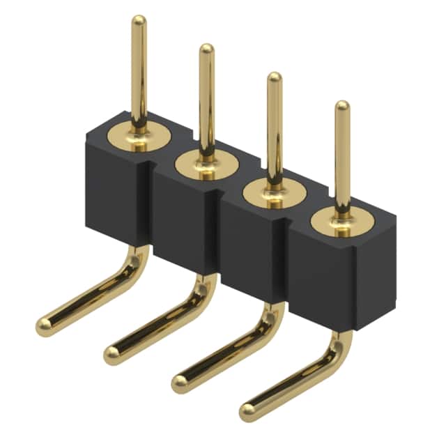 399-10-104-10-009000 CONN HEADER R/A 4POS 2.54MM