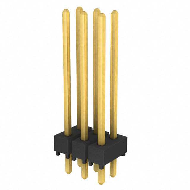 TSW-103-17-G-D CONN HEADER VERT 6POS 2.54MM