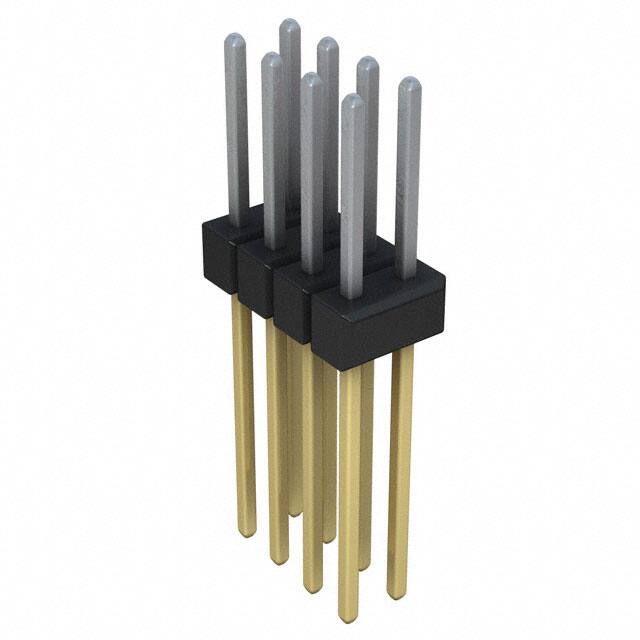 PBC04DFEN CONN HEADER VERT 8POS 2.54MM