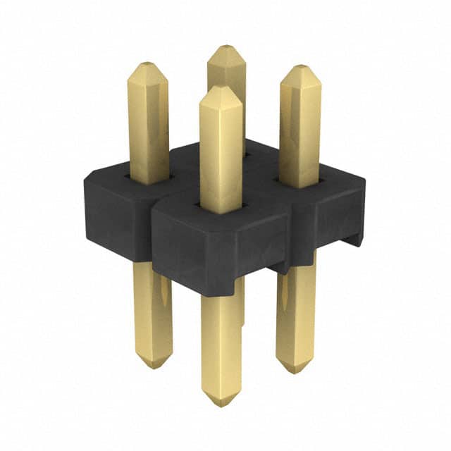 TLW-102-06-G-D CONN HEADER VERT 4POS 2.54MM