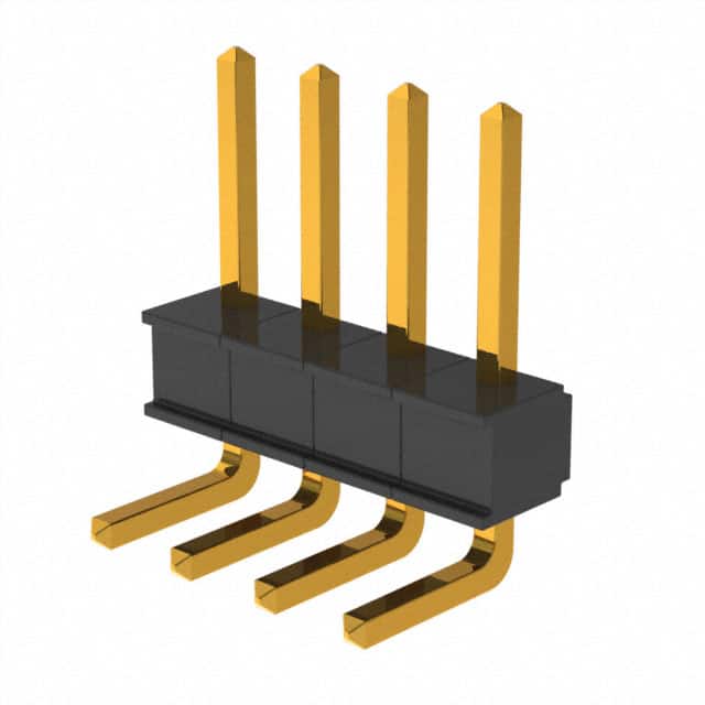929648-01-04-EU CONN HEADER R/A 4POS 2.54MM