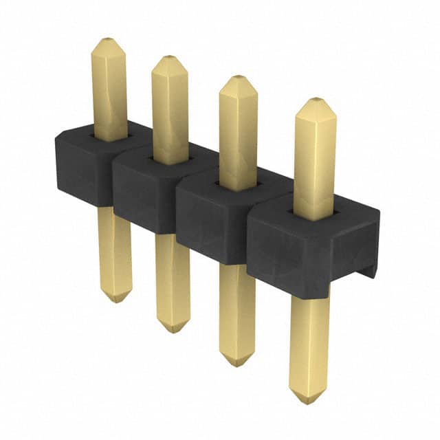 TLW-104-06-G-S CONN HEADER VERT 4POS 2.54MM