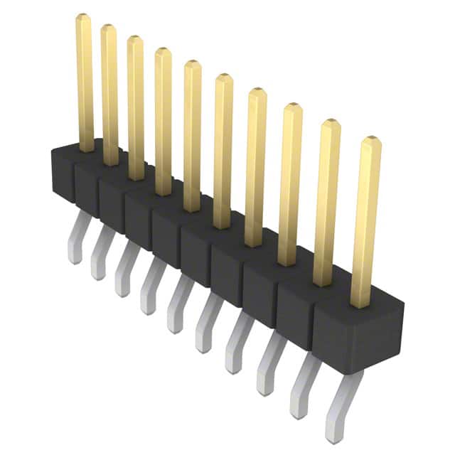 GBC10SGSN-M89 CONN HEADER SMD R/A 10POS 2.54MM