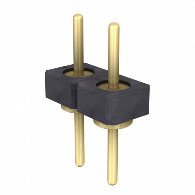 BBL-102-G-E CONN HEADER VERT 2POS 2.54MM