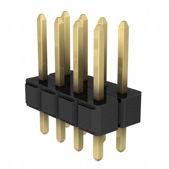 929665-01-04-EU CONN HEADER VERT 8POS 2.54MM