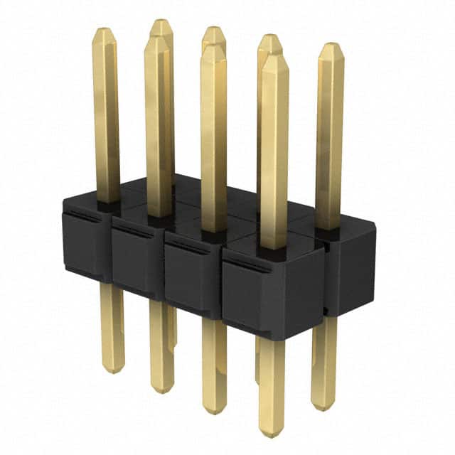 929665-09-04-EU CONN HEADER VERT 8POS 2.54MM