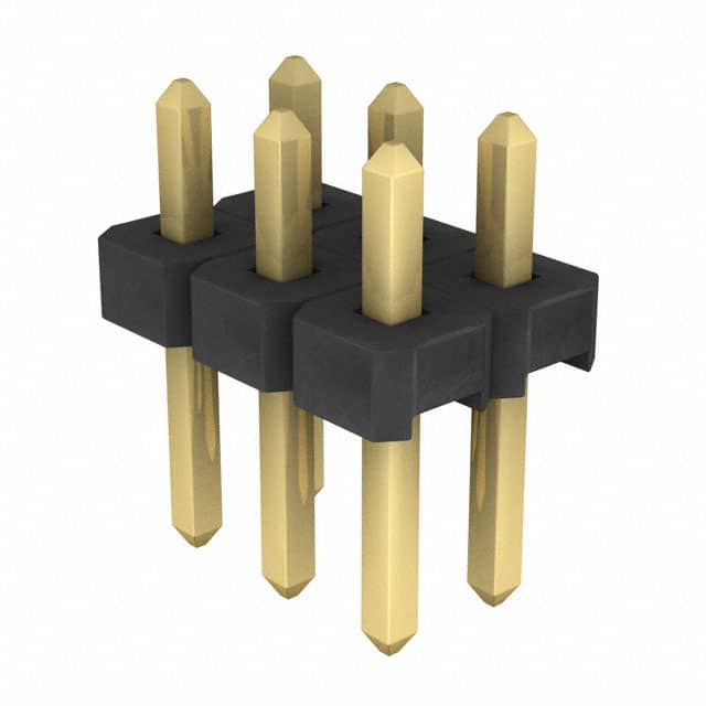 TLW-103-05-G-D CONN HEADER VERT 6POS 2.54MM