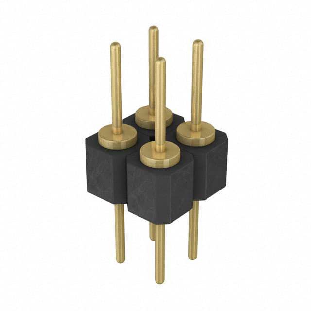 TD-102-G-A CONN HEADER VERT 4POS 2.54MM