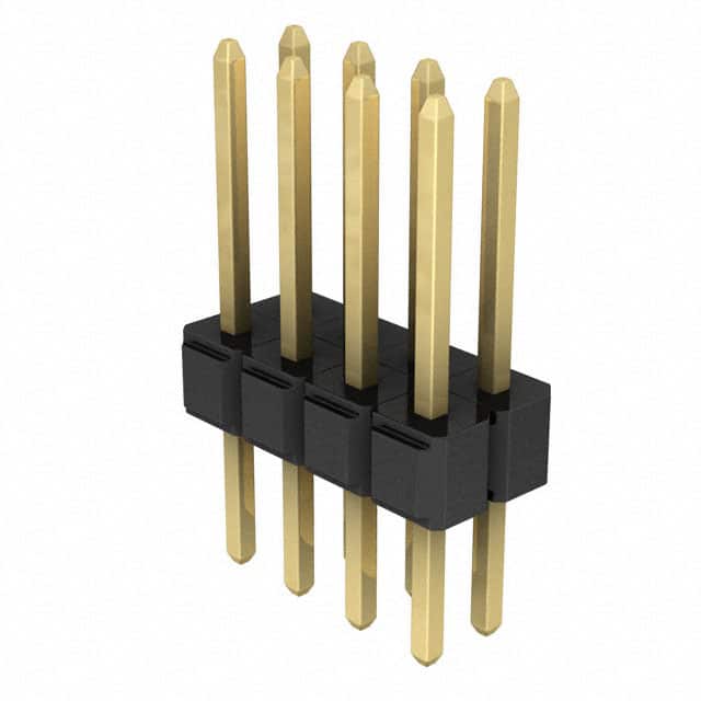 929715-10-04-I CONN HEADER VERT 8POS 2.54MM