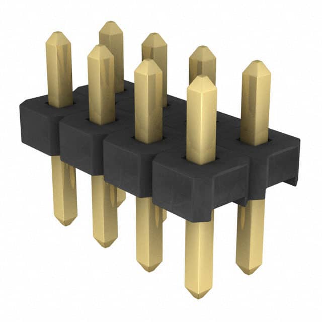 TLW-104-06-G-D CONN HEADER VERT 8POS 2.54MM