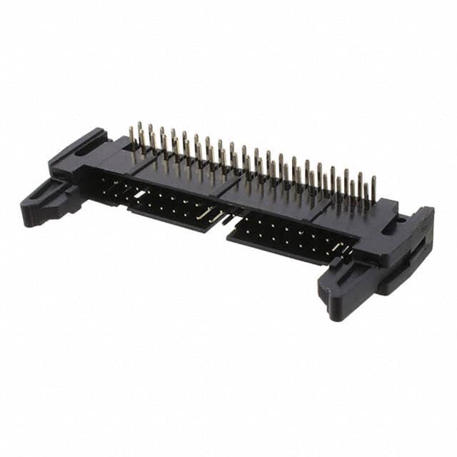 MHR-40-HUAS CONN HEADER R/A 40POS 2.54MM