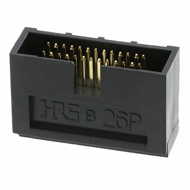 HIF6A-26PA-1.27DS(71) CONN HEADER R/A 26POS 1.27MM