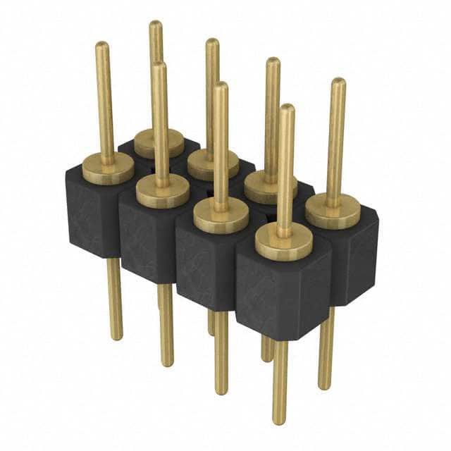 TD-104-G-A CONN HEADER VERT 8POS 2.54MM