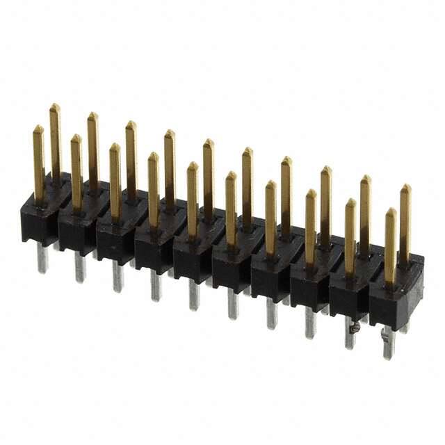 1-104350-0 CONN HEADER VERT 20POS 2.54MM