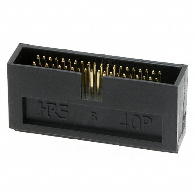 HIF6A-40PA-1.27DS(71) CONN HEADER R/A 40POS 1.27MM