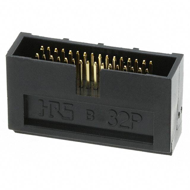 HIF6A-32PA-1.27DS(71) CONN HEADER R/A 32POS 1.27MM