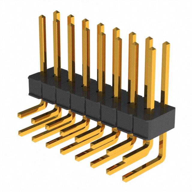 929745-01-08-I CONN HEADER R/A 16POS 2.54MM