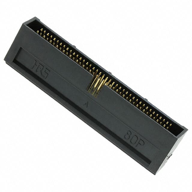 HIF6A-80PA-1.27DS(71) CONN HEADER R/A 80POS 1.27MM