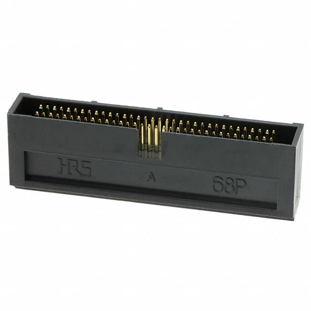 HIF6A-68PA-1.27DS(71) CONN HEADER R/A 68POS 1.27MM