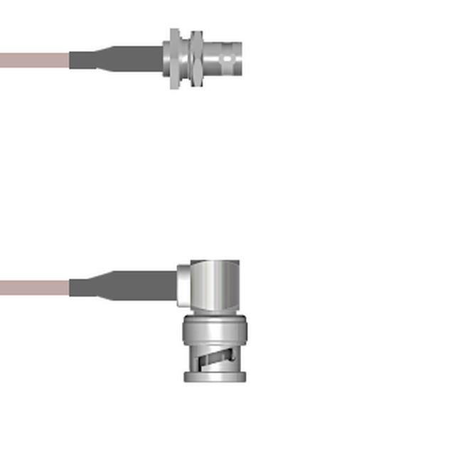 Q-0600H000S108i CBL ASSY BNC JCK TO PLG RG179 9'