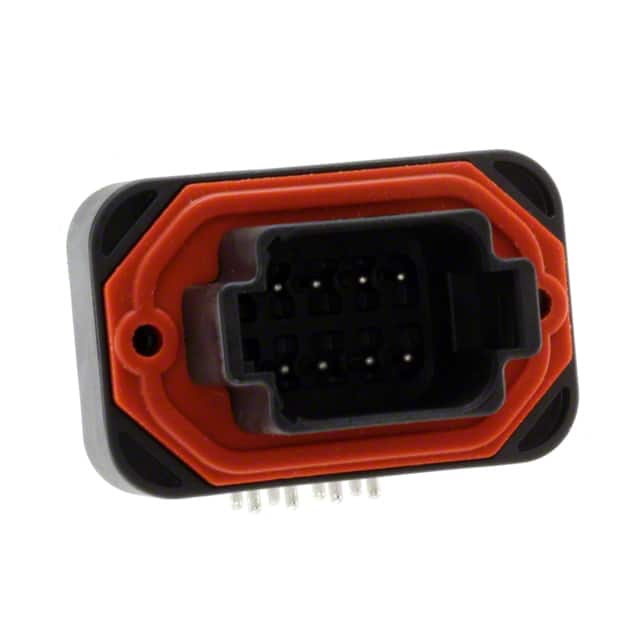 DT13-08PB CONN HEADER R/A 8POS