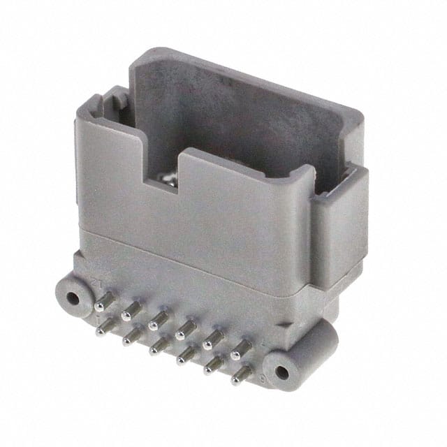 DTF13-12PA CONN HEADER R/A 12POS 4.44MM
