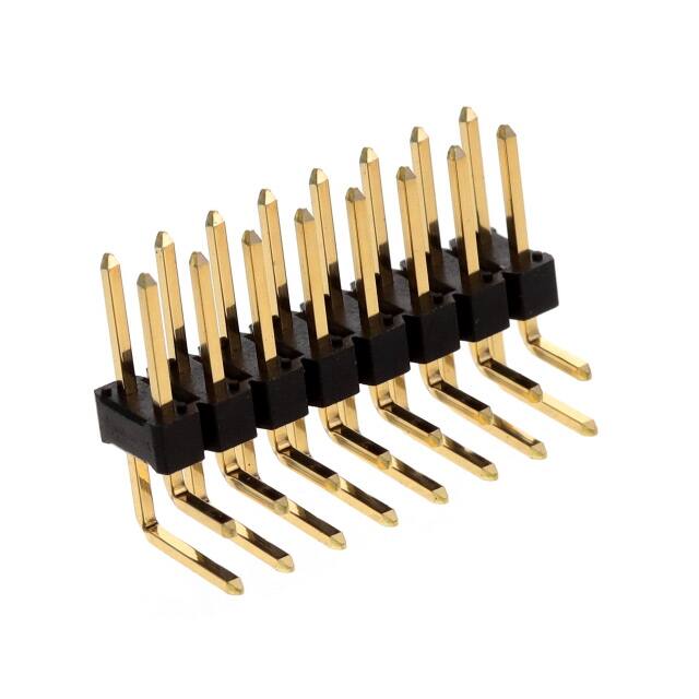 10129382-916001BLF CONN HEADER R/A 16POS 2.54MM