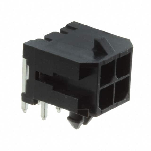 10132449-0421GLF CONN HEADER R/A 4POS 3MM