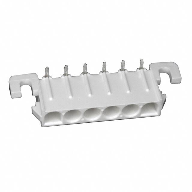 640583-1 CONN HEADER R/A 6POS 6.35MM