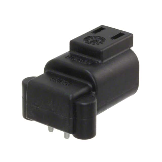DTF13-2P CONN HEADER R/A 2POS 5.46MM