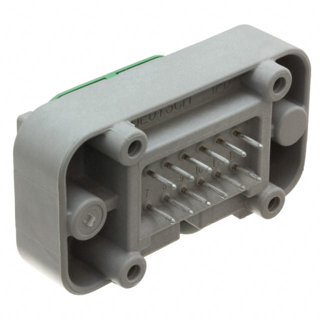 DTM15-12PC CONN HEADER VERT 12POS 4.2MM
