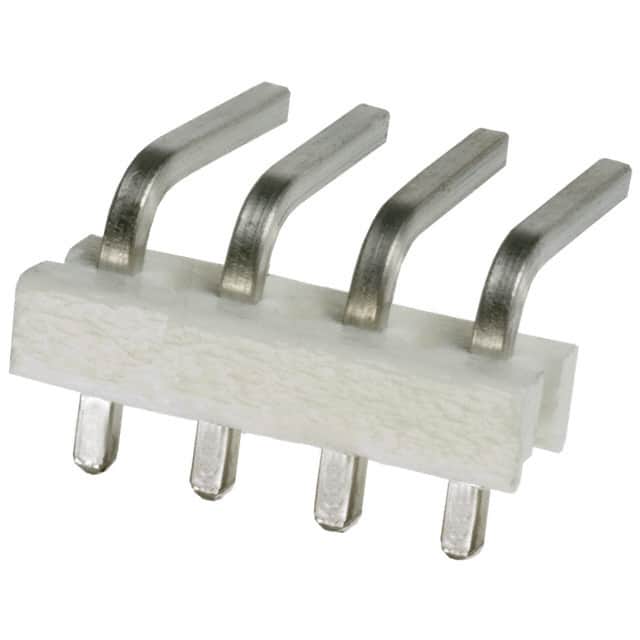 640385-4 CONN HEADER R/A 4POS 3.96MM