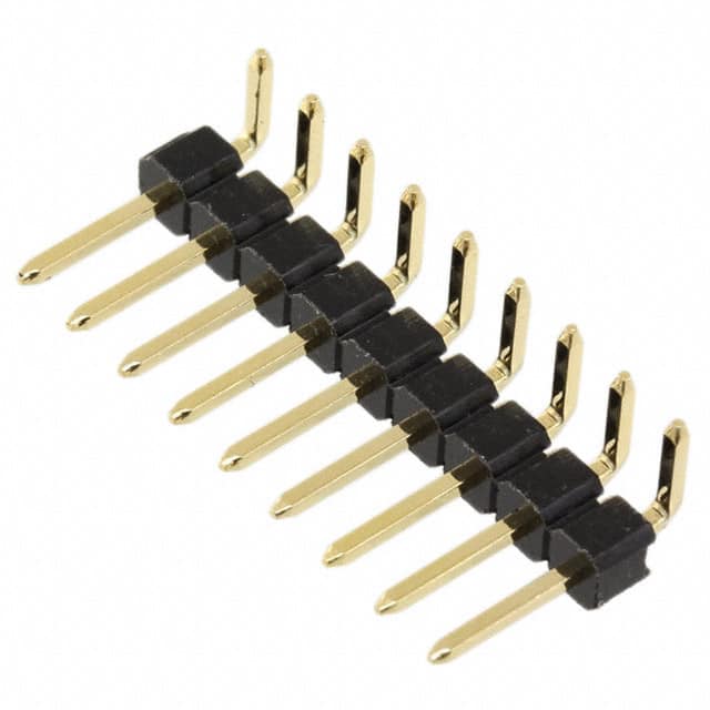 61300911021 CONN HEADER R/A 9POS 2.54MM