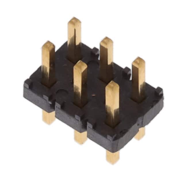 MTLW-103-06-G-D-115 CONN HEADER VERT 6POS 2.54MM