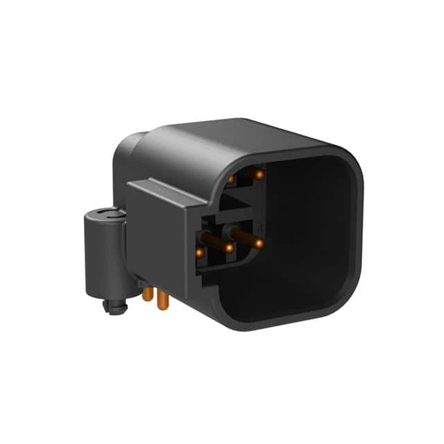 ATF13-6P-BM03 BOARD MOUNT HEADER, RIGHT ANGLE,