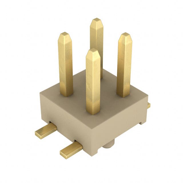 A3A-4PA-2SV(71) CONN HEADER SMD 4POS 2MM