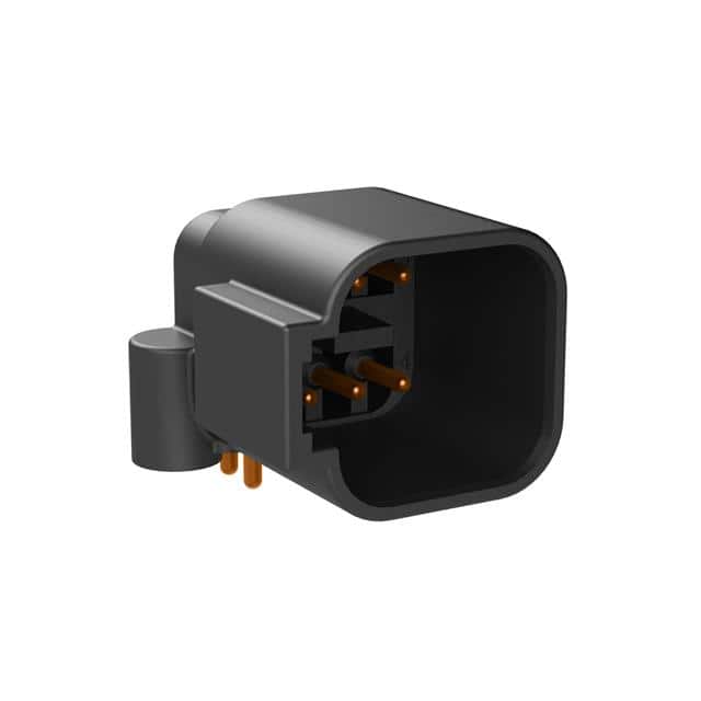 ATF13-6P-BM11 BOARD MOUNT HEADER, RIGHT ANGLE,