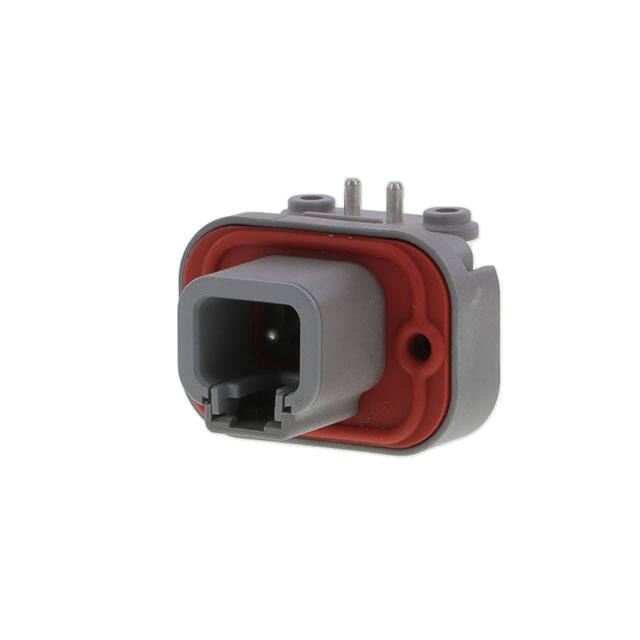ATP13-2P-BM04GRY 2 POSITION 90DEG PCB FLANGE MNT