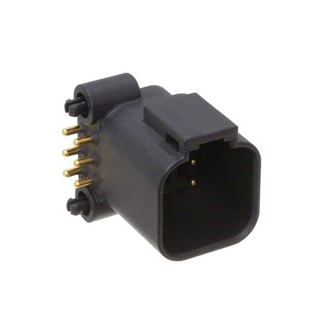 ATF13-6P-BM01 BOARD MOUNT HEADER, RIGHT ANGLE,