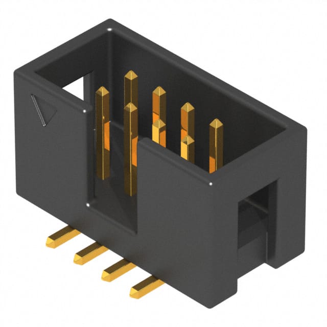 3020-08-0300-00 CONN HEADER SMD 8POS 2.54MM