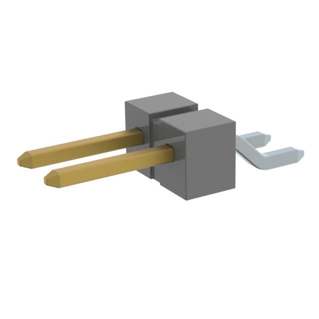 TSM-102-01-SM-SH-P-TR CONN HEADER SMD R/A 2POS 2.54MM