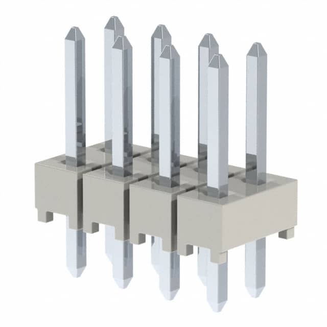HTSW-104-07-T-D CONN HEADER VERT 8POS 2.54MM