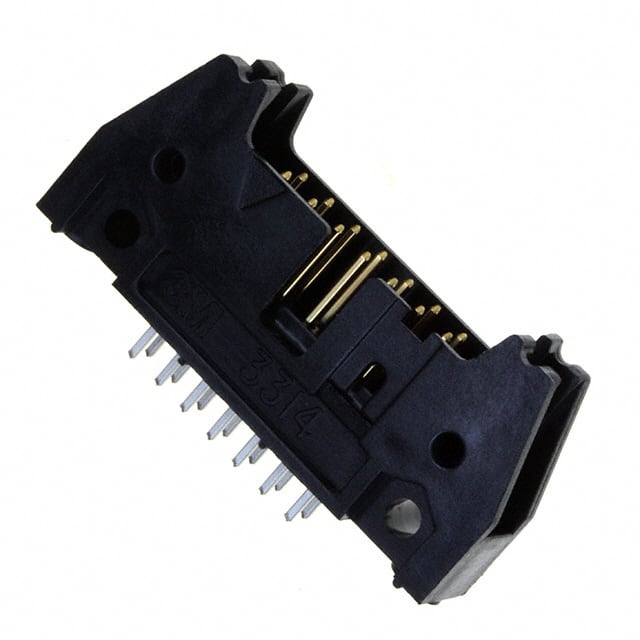 D3314-6002-AR CONN HEADER VERT 14POS 2.54MM
